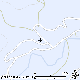 鹿児島県南さつま市加世田津貫2113周辺の地図