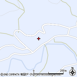 鹿児島県南さつま市加世田津貫2048周辺の地図