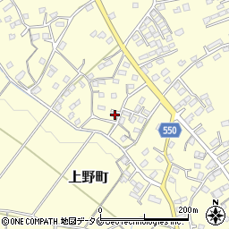 鹿児島県鹿屋市上野町4744周辺の地図