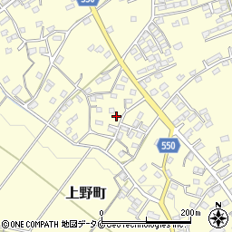 鹿児島県鹿屋市上野町4734周辺の地図