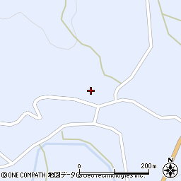 鹿児島県南さつま市加世田津貫813周辺の地図