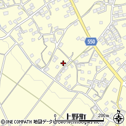 鹿児島県鹿屋市上野町4722周辺の地図