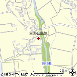 鹿児島県鹿屋市上野町542周辺の地図