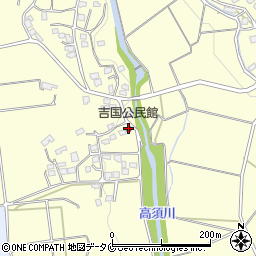 吉国公民館周辺の地図