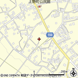 鹿児島県鹿屋市上野町4724周辺の地図