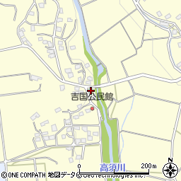 鹿児島県鹿屋市上野町543周辺の地図