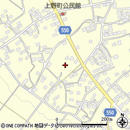 鹿児島県鹿屋市上野町4726周辺の地図