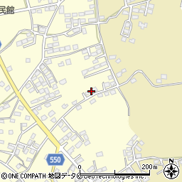 鹿児島県鹿屋市上野町4830周辺の地図