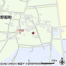 鹿児島県鹿屋市小野原町737周辺の地図