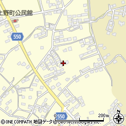 鹿児島県鹿屋市上野町4848周辺の地図