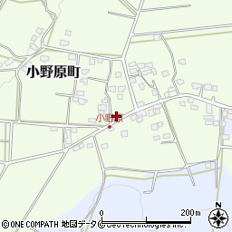 鹿児島県鹿屋市小野原町734周辺の地図