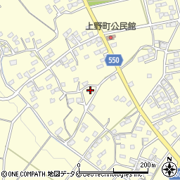 鹿児島県鹿屋市上野町4690周辺の地図