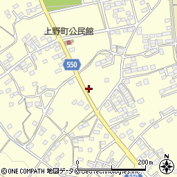 鹿児島県鹿屋市上野町4855周辺の地図