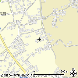 鹿児島県鹿屋市上野町4833周辺の地図