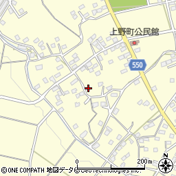 鹿児島県鹿屋市上野町4692周辺の地図