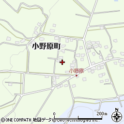 鹿児島県鹿屋市小野原町855周辺の地図