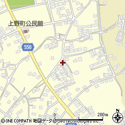 鹿児島県鹿屋市上野町4852-12周辺の地図