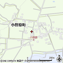 鹿児島県鹿屋市小野原町727周辺の地図