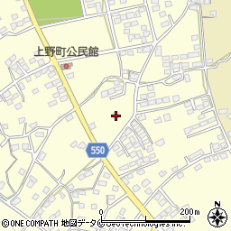 鹿児島県鹿屋市上野町4857周辺の地図