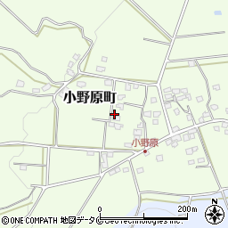 鹿児島県鹿屋市小野原町861周辺の地図