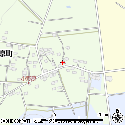 鹿児島県鹿屋市小野原町721周辺の地図