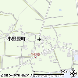 鹿児島県鹿屋市小野原町718周辺の地図