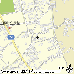 鹿児島県鹿屋市上野町4844周辺の地図