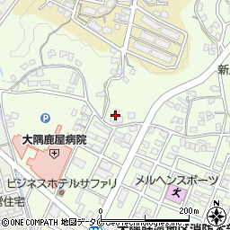 鹿児島県鹿屋市新川町5172周辺の地図