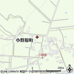 鹿児島県鹿屋市小野原町865周辺の地図