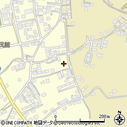 鹿児島県鹿屋市上野町4839周辺の地図