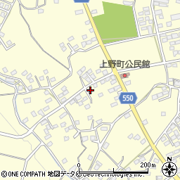 鹿児島県鹿屋市上野町4697周辺の地図