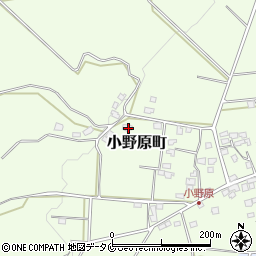 鹿児島県鹿屋市小野原町837周辺の地図