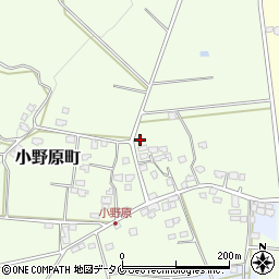 鹿児島県鹿屋市小野原町708周辺の地図