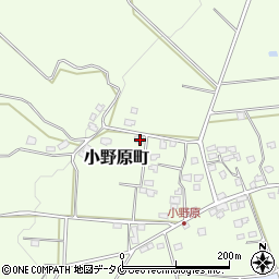 鹿児島県鹿屋市小野原町862周辺の地図