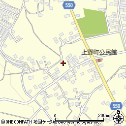 鹿児島県鹿屋市上野町4698周辺の地図