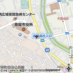 鉄道記念館周辺の地図