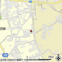 鹿児島県鹿屋市上野町4879周辺の地図