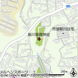 新川稲荷神社周辺の地図