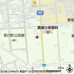 株式会社西原商会九州　鹿屋営業所周辺の地図