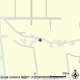 鹿児島県鹿屋市上野町5858周辺の地図