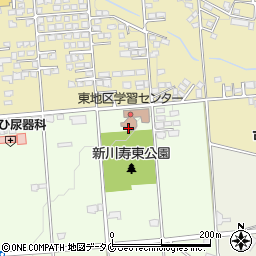 寿東公園周辺の地図