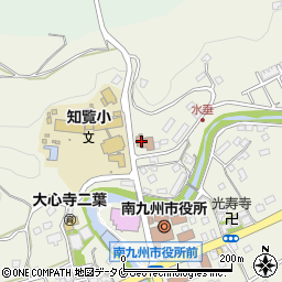 知覧地区公民館周辺の地図