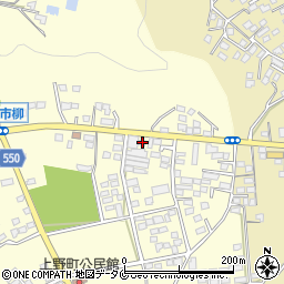 鹿児島県鹿屋市上野町4929周辺の地図