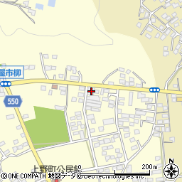 鹿児島県鹿屋市上野町4928周辺の地図