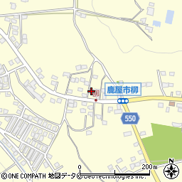 鹿児島県鹿屋市上野町5108周辺の地図