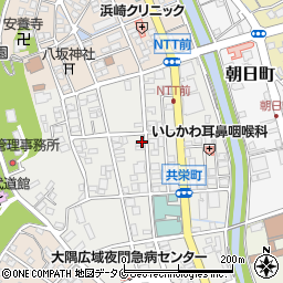 株式会社久永　鹿屋営業所周辺の地図