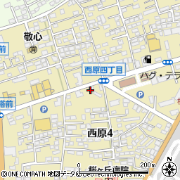 鹿屋桜ケ丘簡易郵便局周辺の地図