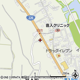 鹿児島県鹿児島市喜入町6023-6周辺の地図