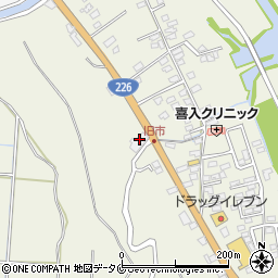 ＪＡいぶすきルミエールいぶすき喜入斎場周辺の地図