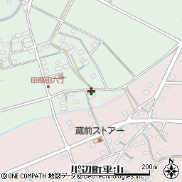 鹿児島県南九州市川辺町田部田5281周辺の地図